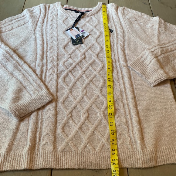U.S. Polo Assn.Crew Neck Sweater XXL pink/silver - Picture 12 of 15